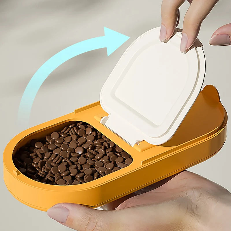 2-in-1 Pet Water & Food Bottle