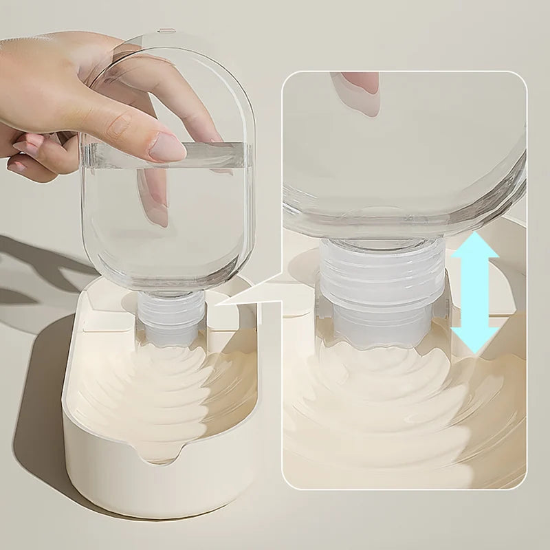 2-in-1 Pet Water & Food Bottle